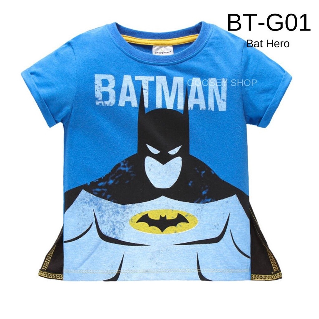 TA1 Boy Tshirt Superhero Local Seller 2T ถึง 7T