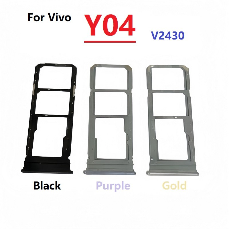 สําหรับ Vivo Y04 V2430 ที่วางถาดซิมการ์ด