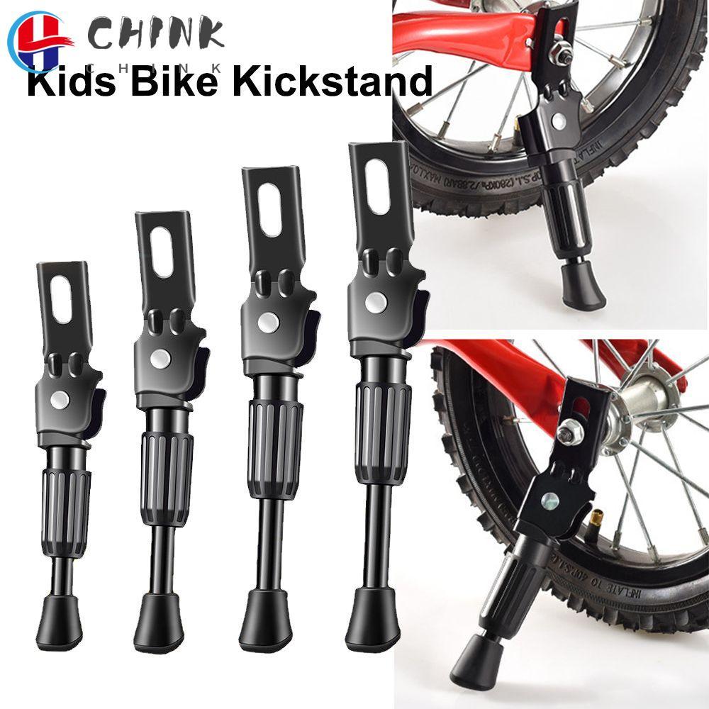 CHINK Kids Bike Kickstand Cycling Support Foot Road Bike Bicycle Parts Black Folding
