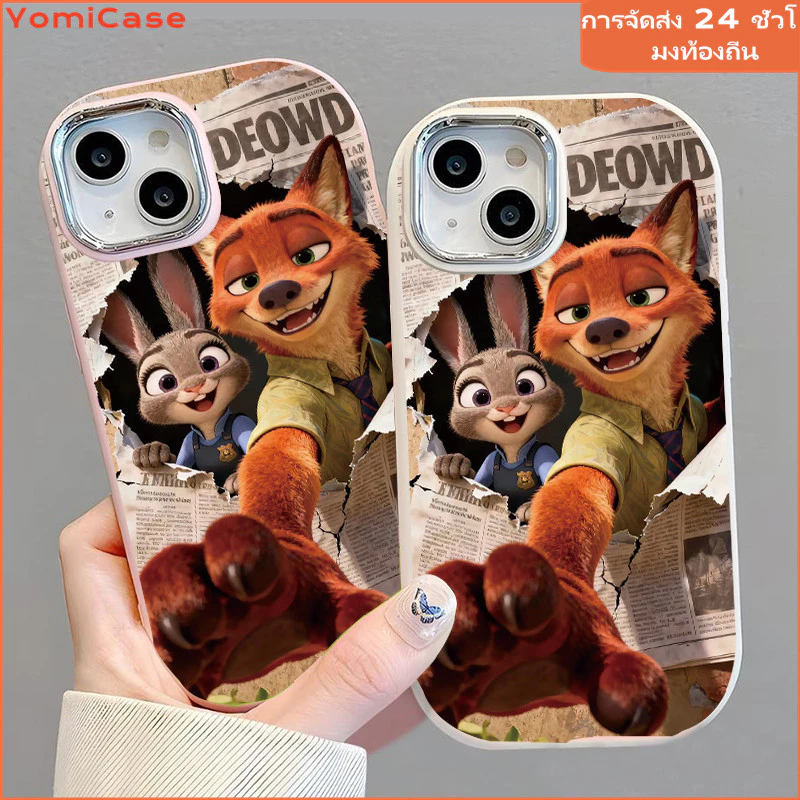 🦊🐇เคสซูทอปินิคกับจูดี้ case for SamsungA05s A15 A10s A25 A11 A12 A13 A14 A50 A03 A54 A52 A31 A51 A71 A23 S21 S22 S23