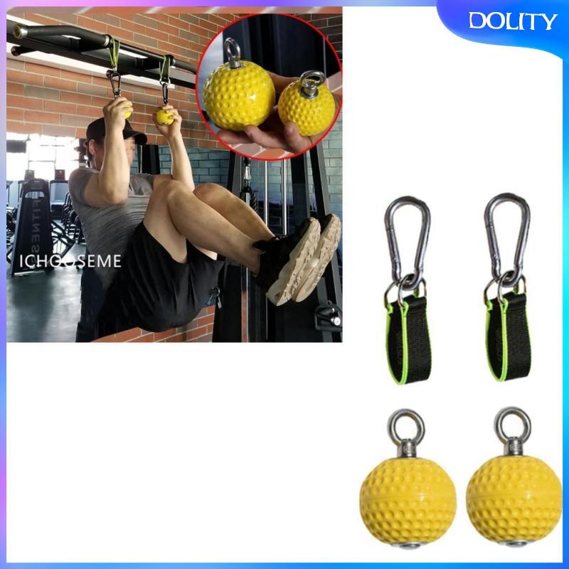 [dolity] PU Pull Up Balls Hands Power Grips Forearm Back Biceps Muscles Trainer
