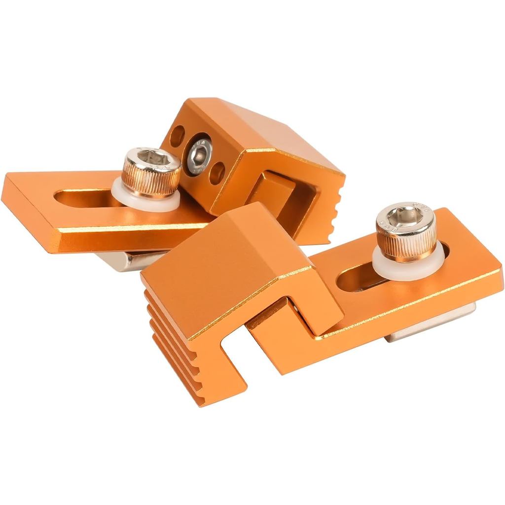 Aluminium Tiger Claw – เข้ากันได้กับเครื่อง CNC 3018 Pro Max/3018 Pro Ultra, T-Track & Perforated Wo