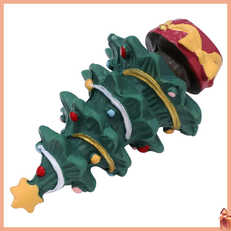 Minature ต้นไม้ตกแต่งเดสก์ท็อปเครื่องประดับโต๊ะคริสต์มาสประดิษฐ์ Glitter Mini dliyuanai