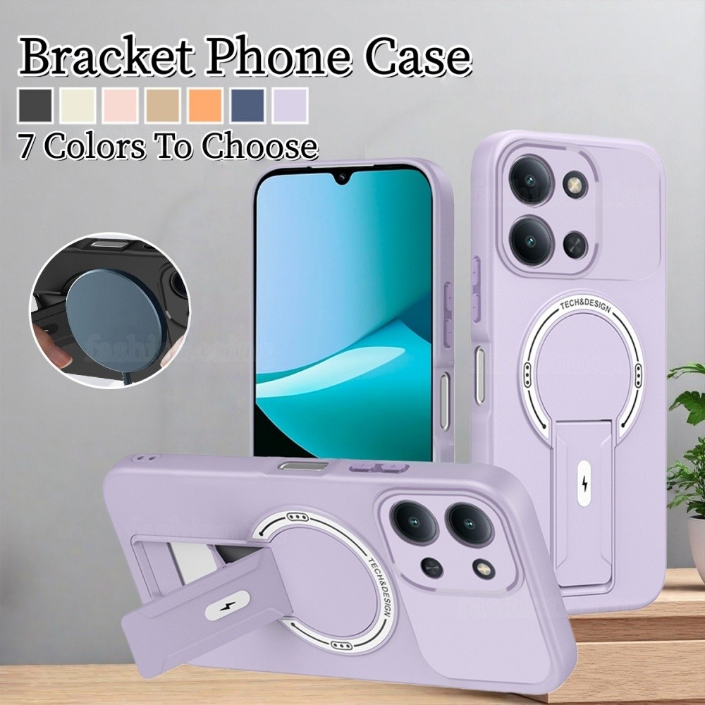 สําหรับRedmi15C 2025 สําหรับRedmi 15 C 15C Redmi15 C Redmi15C 4G 5Gแม่เหล็กแหวนยึดเคสโทรศัพท์เกราะกั