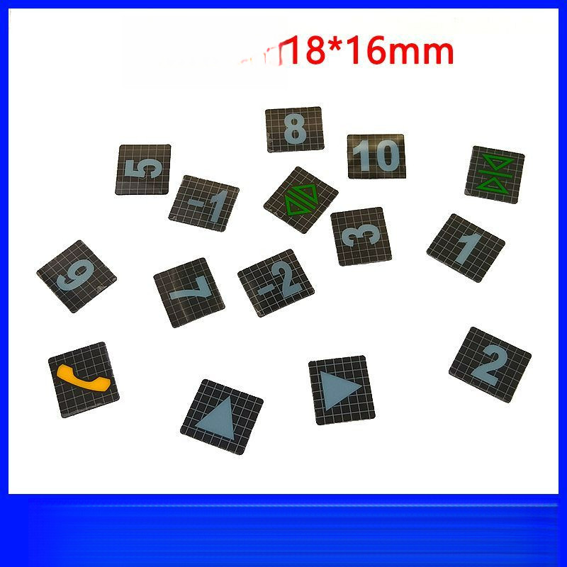 ปุ่มตัวเลขเรียกลิฟต์ RL1-MA ขนาด 18*16 มม. สำหรับฮิตาชิ/Guangri