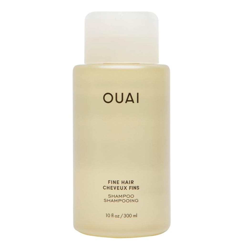 OUAI Fine Shampoo - Volumizing Shampoo with Strengthening Keratin, Biotin & Chia Seed Oil for Fine H