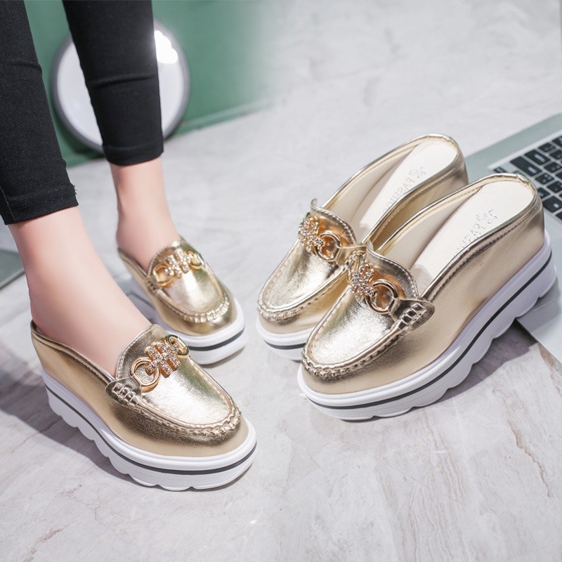 รองเท้าเวดจ์สวมสำหรับผู้หญิง สไตล์สบายจากOP2