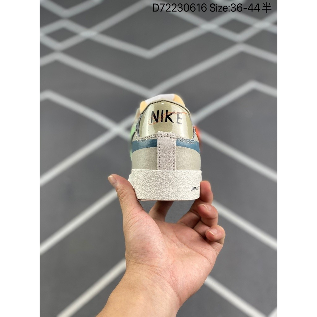 VNT NK Breathable Slingback รองเท้า 1977 แฟชั่นรองเท้าหนังต่ํา 1977