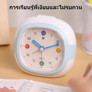 นาฬิกาตั้งโต๊ะมินิมอล รุ่นใหม่นาฬิกาปลุกตั้งโต๊ะ ปิดเสียง มีไฟ เสียงกระดิ่ง ดัง พิเศษสำหรับนักเรียน
