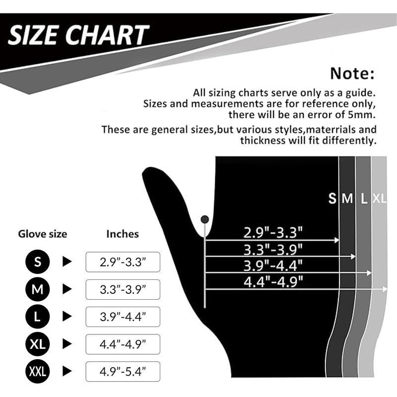 PROMEDIX P Heavy Duty 6mil ถุงมือไนไตรล์ 100 นับสีดําทิ้ง Latex ฟรีแป้งสําหรับอุตสาหกรรม Auto Repair การประมวลผลอาหารสวน Salon - รูปที่ 6