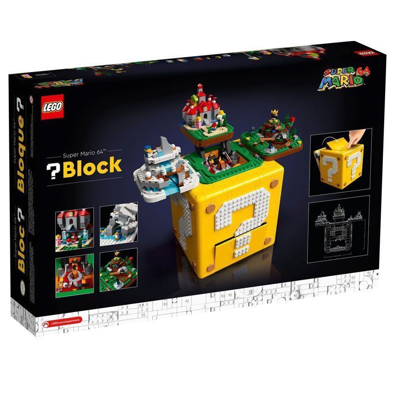 LEGO LEGO 71395 Super Mario Question Mark Box Building Block Assembly Toy
