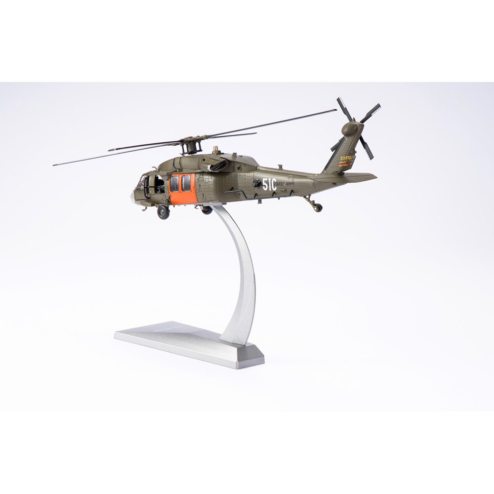 AF1 1/72 US Army Airlines UH-60 Blackhawk Helicopter HSC-2 รุ่นเฮลิคอปเตอร์โลหะผสม