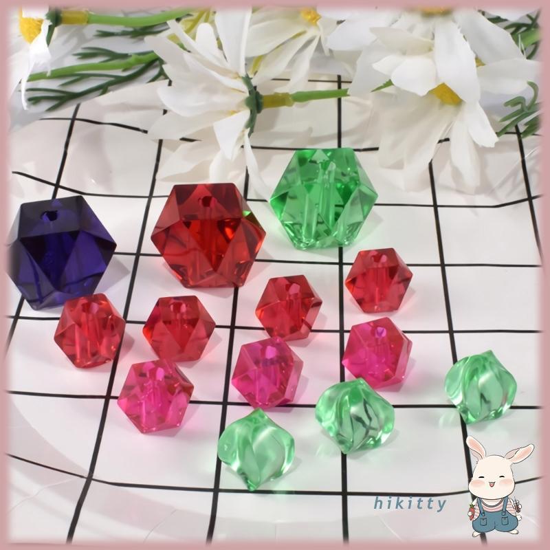 Hik DIY เรซิ่นลูกปัด สร้อยข้อมือและสร้อยคอมัลติสเตนเลส พร้อมแม่พิมพ์ UV Epoxy