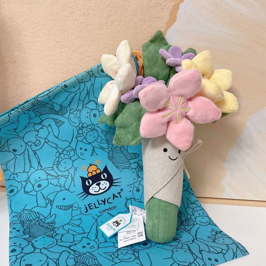 Yuanying jellycat Fun Bouquet Fun Bouquet Bouquet ตุ๊กตาตุ๊กตาสาวของขวัญวันวาเลนไทน์งานแต่งงานมือ/Xi