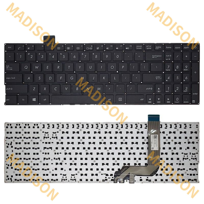 แป้นพิมพ์แล็ปท็อปสําหรับ Asus x542 k542 A542 x542u fl8000/U a580u f580u v587u a580b x542ur x542ua UQ