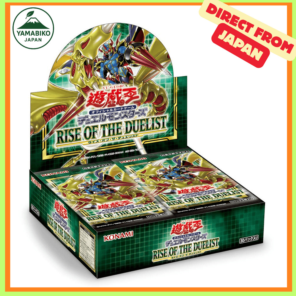 คอนามิ ดิจิทัล เอนเตอร์เทนเมนต์ ยูกิ โอ OCG ดูเอลมอนสเตอร์ RISE OF THE DUELIST BOX (รุ่นปกติ) CG1669