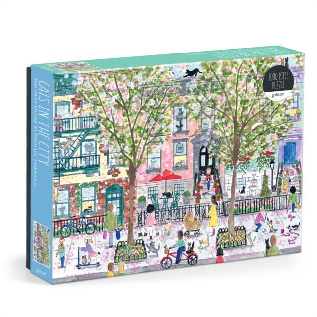 Michael Stortrings Cats In The City 1000 Piece Puzzle โดย Galison (ฉบับสหราชอาณาจักรปกอ่อน)