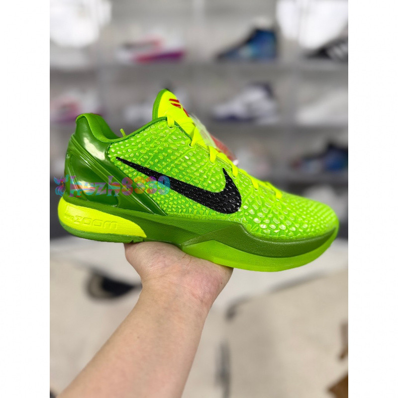 [GT Pure Original] Green Apple Kobe 6 Anti-Slip Wear-Resistant Wrapped Shock-Absorbing Real Combat B