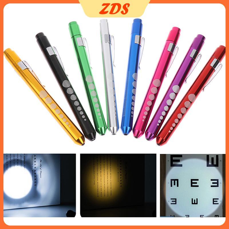[ZDS] ไฟฉาย LED ทํางานไฟปากกาปฐมพยาบาลไฟฉายโคมไฟวัดนักเรียน [PH]