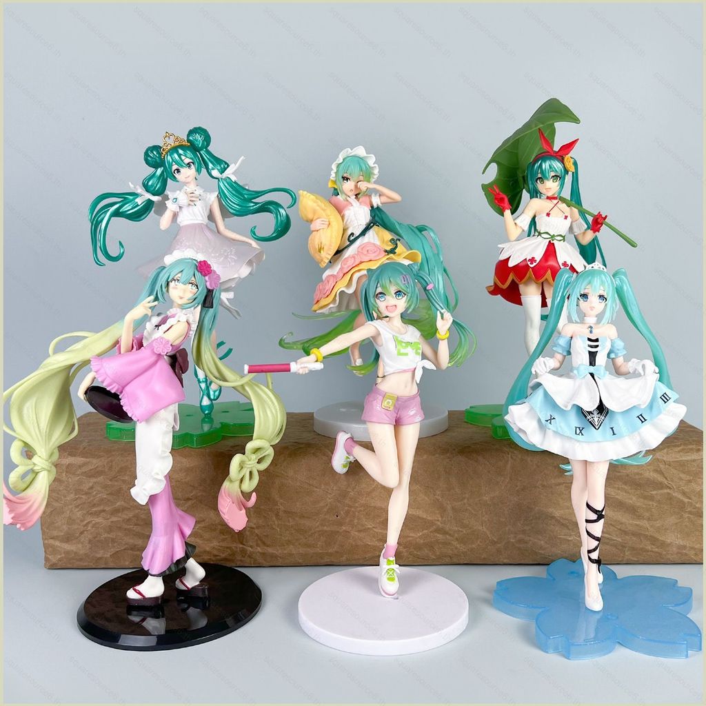 SC Hatsune Miku Elaina Kiana Kasugano Sora Roxy Lillie อะนิเมะสาวสวย Action Figure เครื่องประดับ