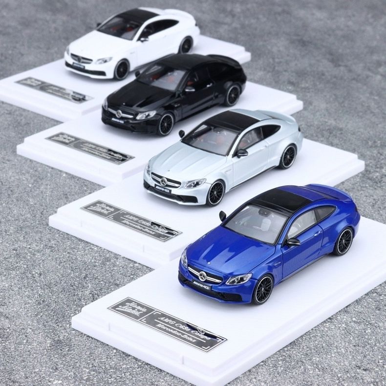 Howie Model 1: 64 Mercedes-Benz AMG C63s W205 Coupe รถโมเดลโลหะผสม