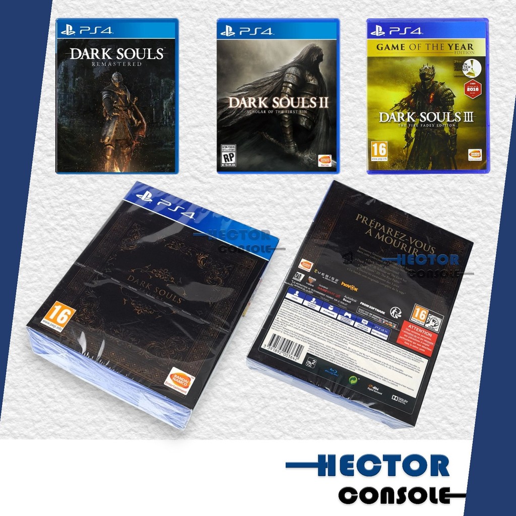 Dark Souls Trilogy PS4📍(R2/EU)(EN)(มือ1 : NEW)  ดาร์กโซลส์ (รวม 3 ภาค (มือ1) (พร้อมจัดส่ง) (Dark Sou