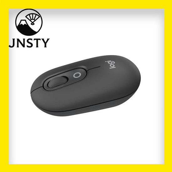 【Direct From Japan】 Logitech POP MOUSE M370GR Quiet Wireless Mouse Wireless Bluetooth Logi Bolt Symm