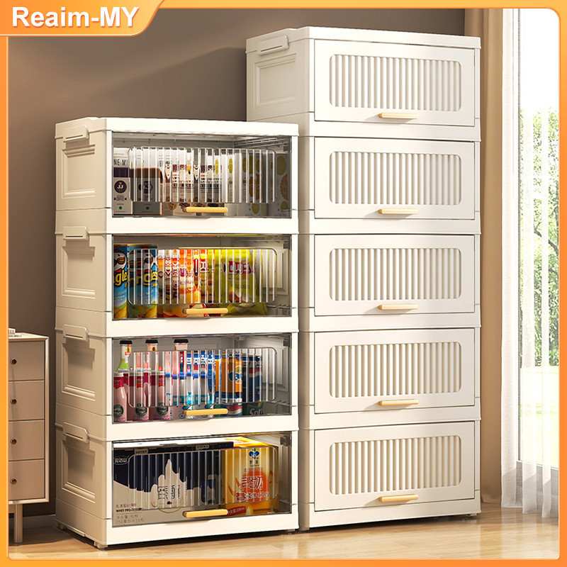 Cabinet Drawer Flip Top Storage Box Wardrobe  For Clothes Home Organizer Loker Plastik Lockers kitch