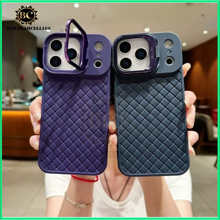 BCL168 - SOFT CASE AYAM BOTEGA STAND สําหรับ XIAOMI REDMI A5 2025 A3 2024 A1 A2 2022 15 15C 14C 13 4