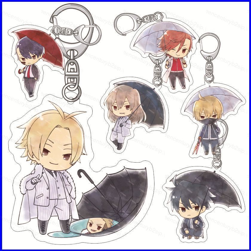 G2P TOUGEN ANKI พวงกุญแจอะคริลิค Shiki Ichinose จี้ Jin Kougsaki อุปกรณ์เสริมอะนิเมะ Periphery P2G