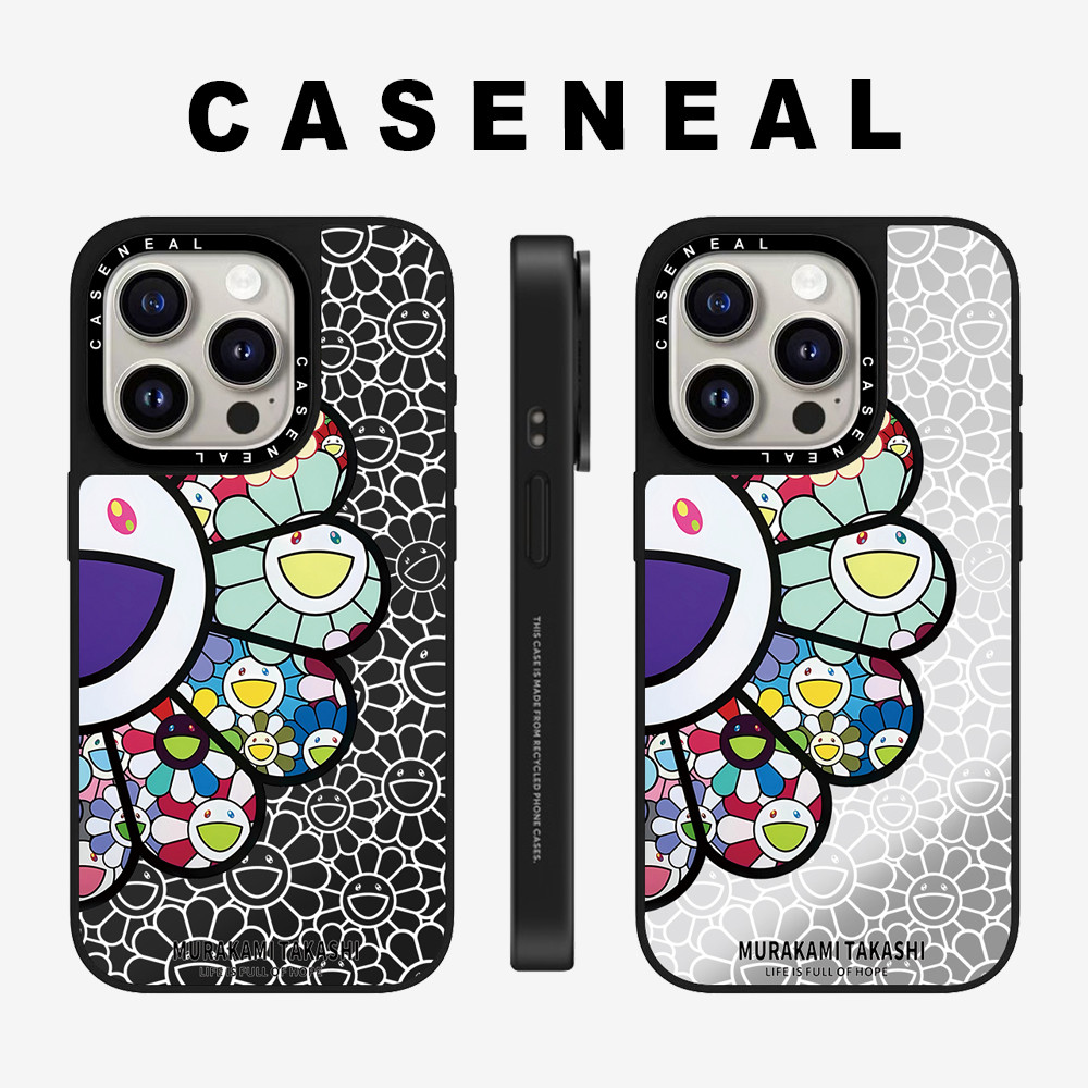 Drop proof CASENEALเคสโทรศัพท์สําหรับiPhone 17ProMax 17pro 17 air 16promax 16 15promax 15 14promax 13 13Promaxเคสแข็งน่ารักดอกทานตะวัน12 12PromaxกรณีiPhone 11คุณภาพสูง