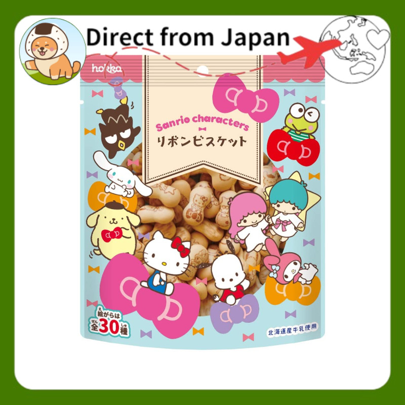 Hokuriku Seika hokka Bánh quy nơ Sanrio ×16 gói[Direct from Japan]