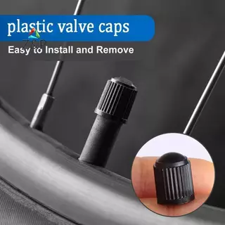 Z&P 10PCS รถรถจักรยานยนต์จักรยาน Universal วาล์วรถพลาสติกล้อยาง Air Stem Cover ฝุ่น Tyre วาล์วหมวก COD