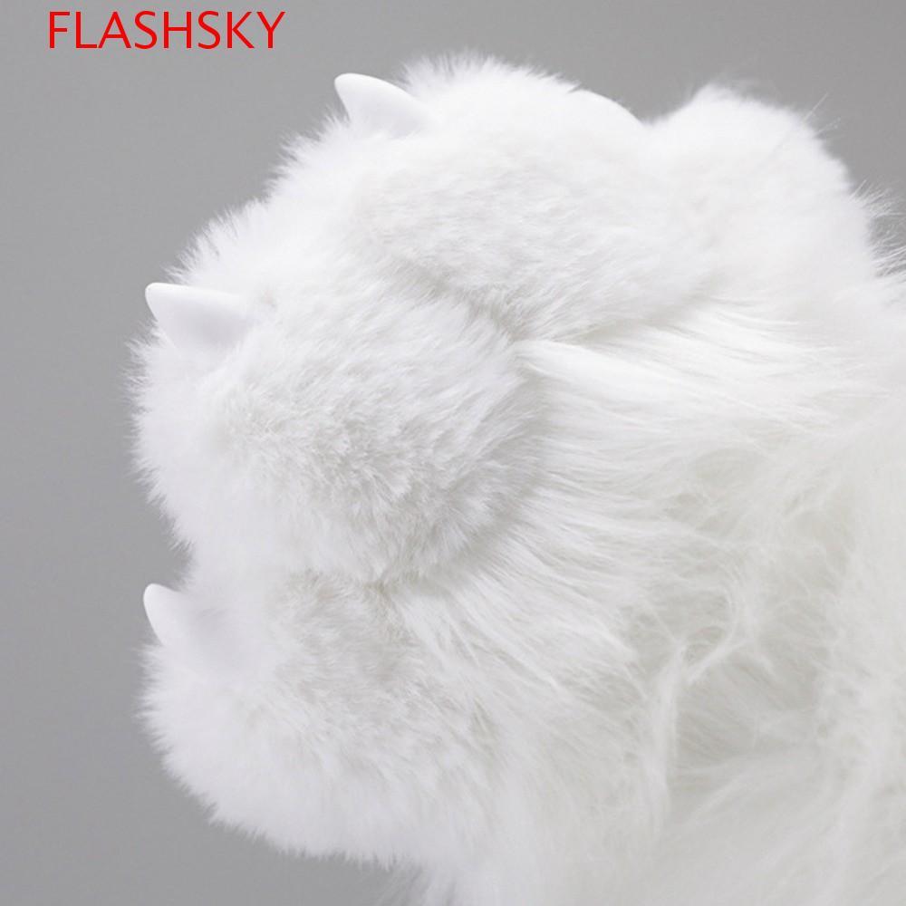 FLASHSKY 8pcs สัตว์ Fursuit Claws อุปกรณ์เสริม,ชี้/Obtuse Multicolor Furry Claws เล็บ,น่ารักอีพ็อกซี