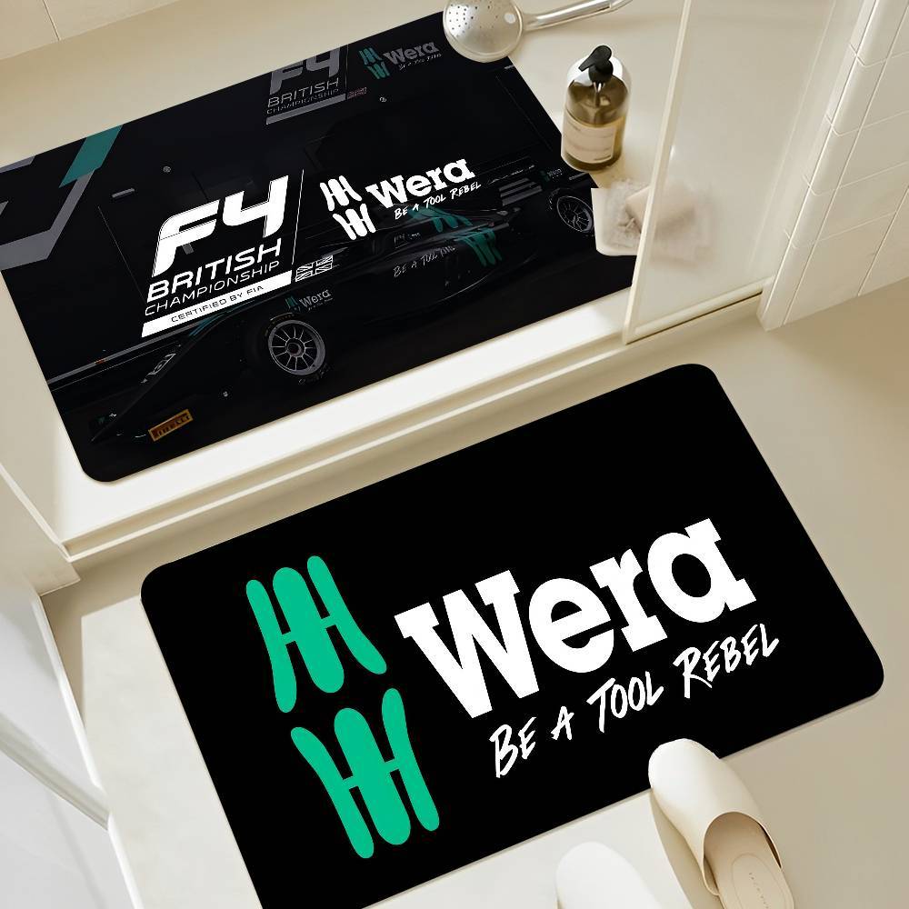 W-Wera-Tools Room Mats ถูกกว่ากันลื่นห้องนั่งเล่นที่ทันสมัยระเบียงพิมพ์ยินดีต้อนรับพรม