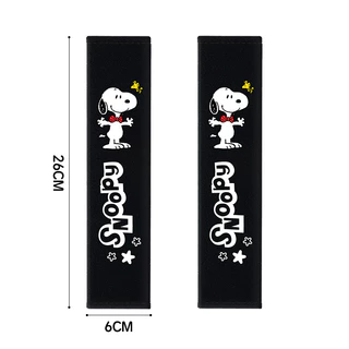 เข็มขัดนิรภัยรถยนต์ Snoopy ป้องกันไหล่, อุปกรณ์ตกแต่งภายในรถยนต์