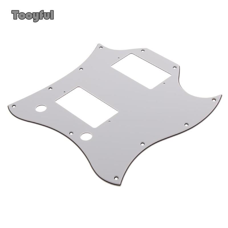 [Predolo1] Replacement Electric Guitar Pickguard Anti-scratch Plate for SG Guitar - , ตามที่อธิบายไว