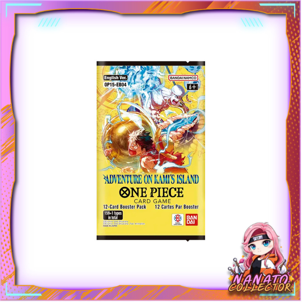 [ แยกซอง ] One PIECE CARD GAME : [ OP15-EB04 ]  ADVENTURE ON KAMI’S ISLAND BOOSTER PACK (p1)