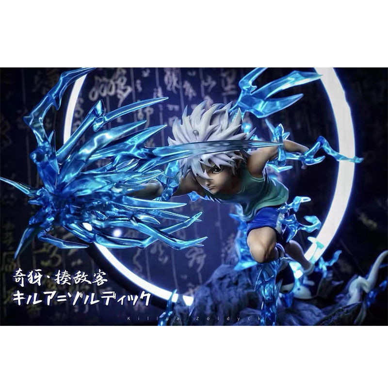 Full-time Huntergk Killua Zaoldyeck Jefferies Sprint Status Scene Garage Kits Model Furnishing Artic