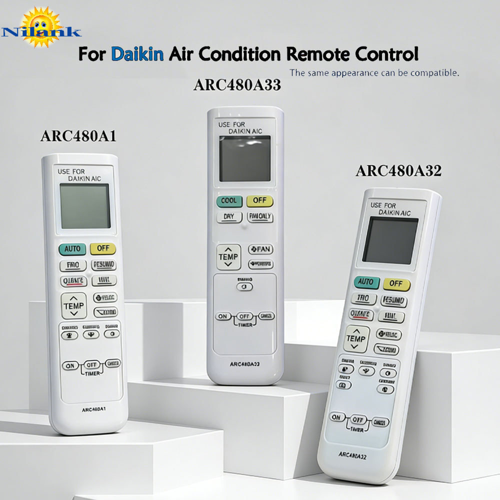 NiLANK Remote รีโมทแอร์ Daikin รีโมท Series Options ARC480A33 ARC480A32 ARC480A1
