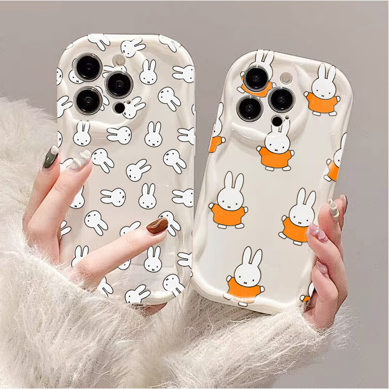 น่ารัก Miffy สําหรับ VOVO V70 5G V60 Lite V50 V40 Lite V30 V3E V29 V29E V27 V27E V25 V23E 5G เคสโทรศ