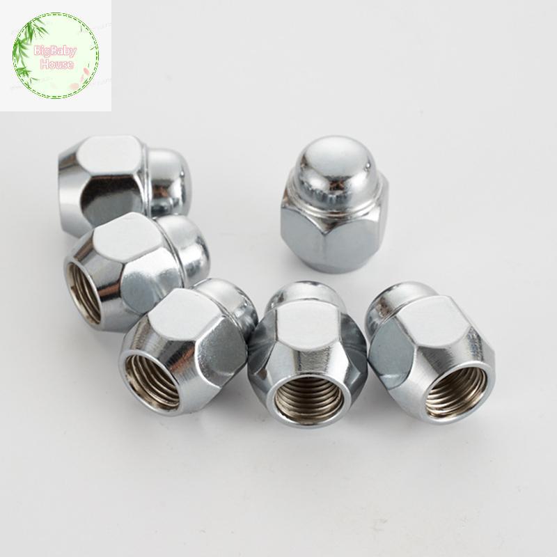 BigBabyHouse รถล้อ Lug ถั่วสลักเกลียวมาตรฐานอุปกรณ์เสริม M12x1.25 สําหรับ 200SX 240SX 300ZX 350Z Cub