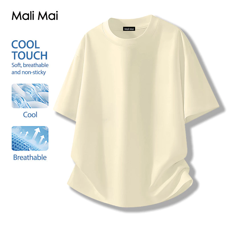 เสื้อ oversize ผู้หญิง ผ้านุ่มใส่สบายa ฤดูร้อน มี 10 สี ไม่ร้อน คอกลม (ส่งเร็ว จัดส่งจากไทย)