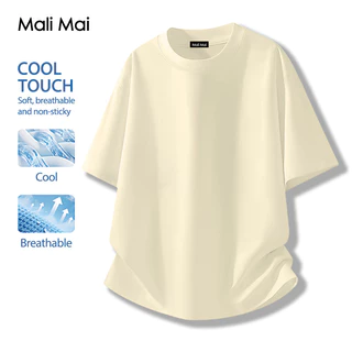 เสื้อ oversize ผู้หญิง ผ้านุ่มใส่สบายa ฤดูร้อน มี 10 สี ไม่ร้อน คอกลม (ส่งเร็ว จัดส่งจากไทย)
