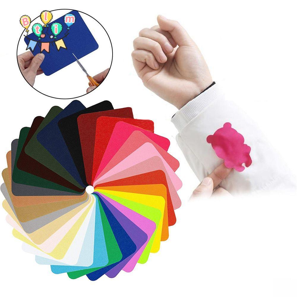 BTLIM Self Adhesive Patch DIY Craft Sewing-on Route Iron-on Fabric