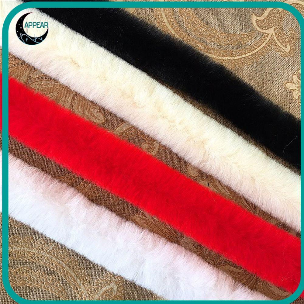 APPEAR Furry Ribbon DIY Craft Trimming Ribbon Furry Fluffy 100 ซม.