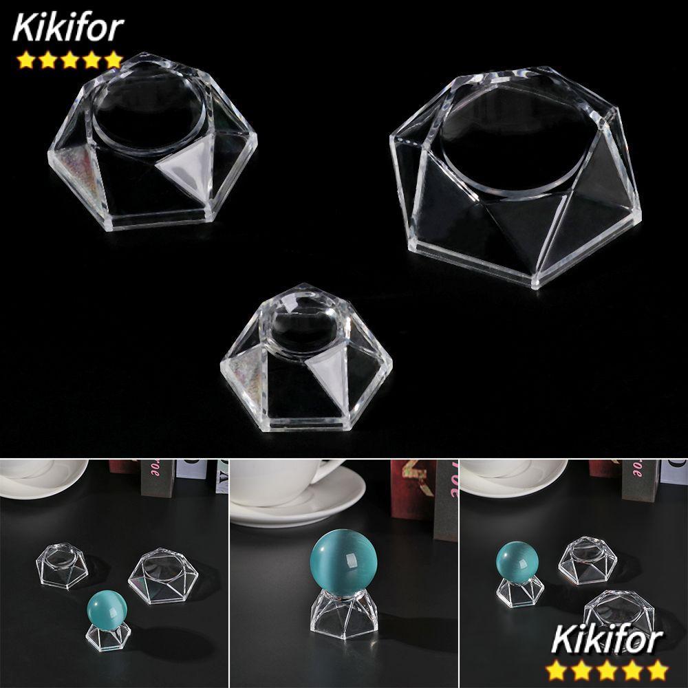 KIKIFOR Crystal Ball Base Gift Support Home Decorative Quartz Sphere Holder