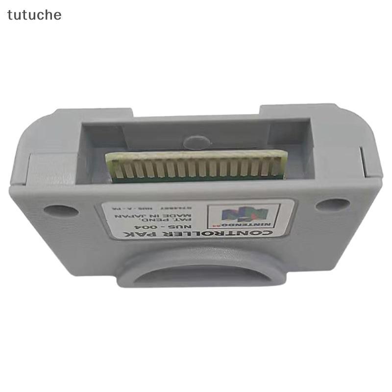 Tutu Pa ขยายการ์ดหน่วยความจําสําหรับ N64 Controller Pak (NUS-004) เปลี่ยนบันทึกเกม N64 ของคุณ Progre