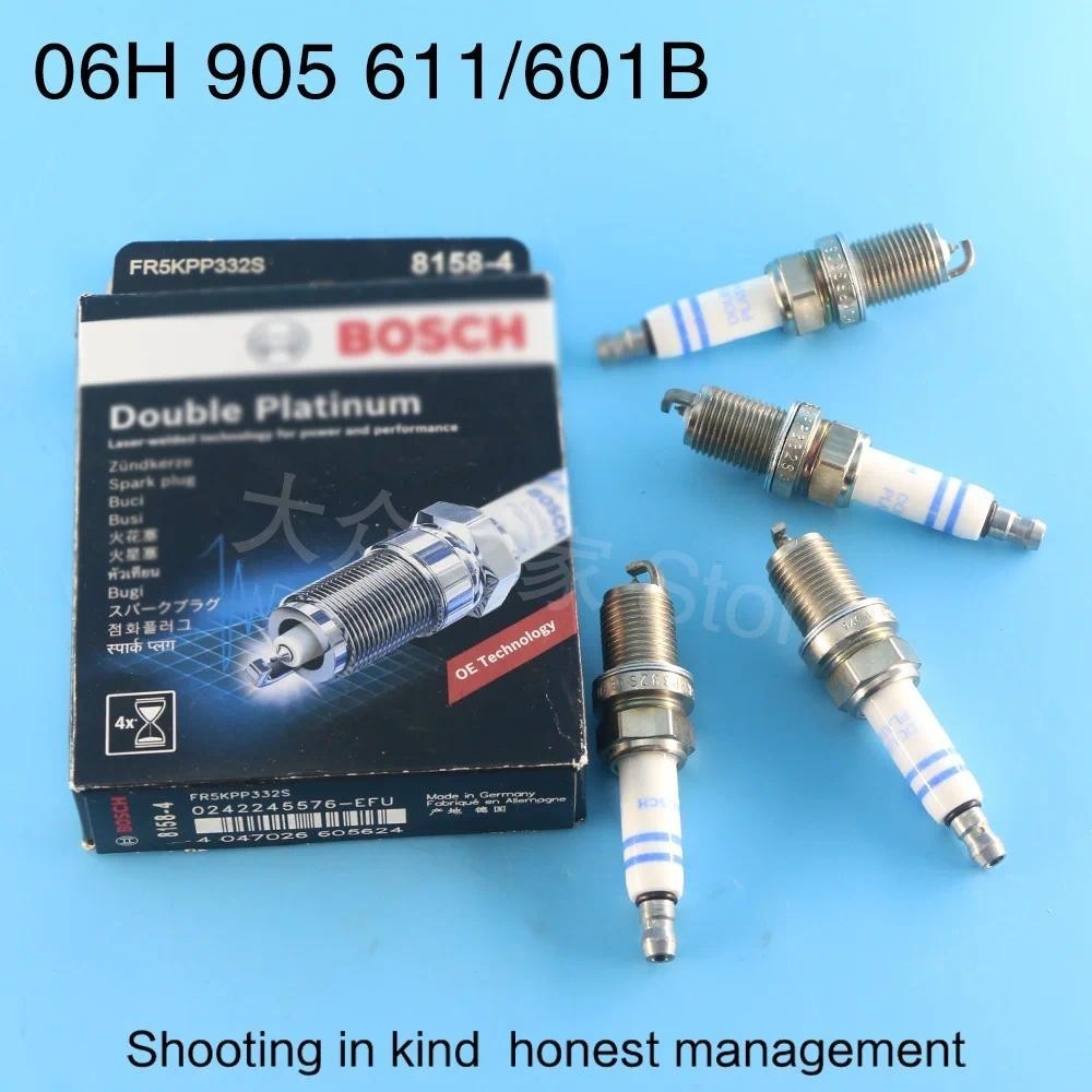 4 ชิ้น 06H905601B EA888 1.8T 2.0T Passat CC หัวเทียน 06H905604 Tiguan Golf GTI MK6 EOS Scirocco Mars
