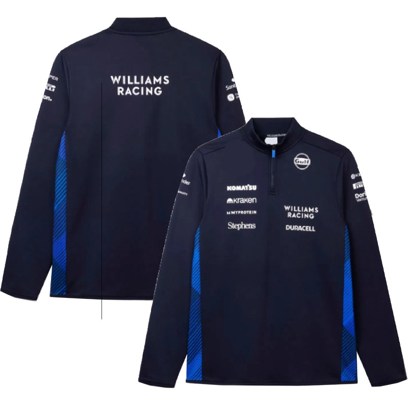 2026 ใหม่ล่าสุด F1 ชุดแข่ง + F1 Williams Racing Team Jacket + ฤดูใบไม้ร่วงและฤดูใบไม้ผลิผู้ชายและผู้